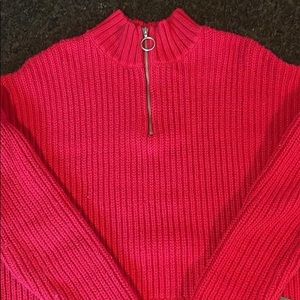 Hollister crop sweater